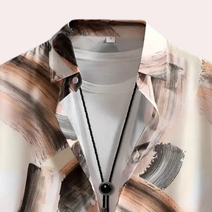 Light Summer Shirt for Men - Matteo-S-The Livary