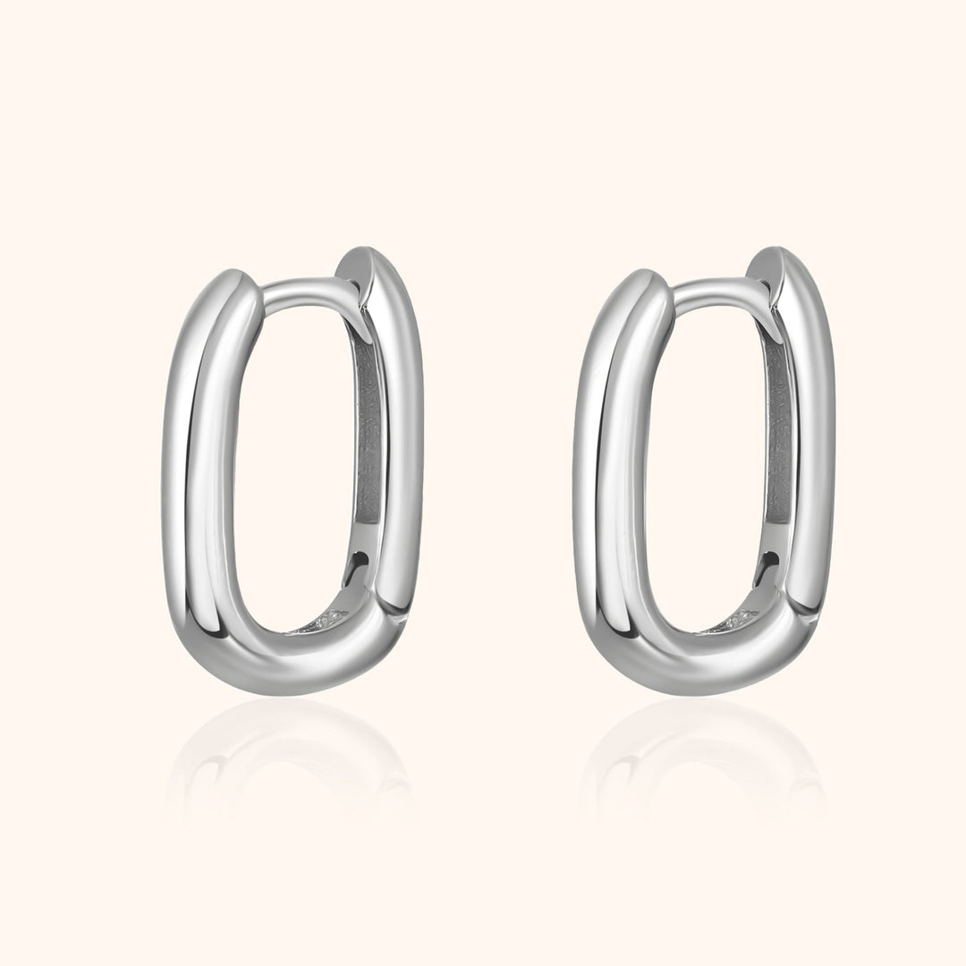 Unique Switch Earrings - Isa-Silver-The Livary