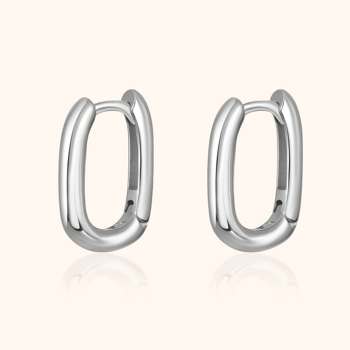 Unique Switch Earrings - Isa-Silver-The Livary