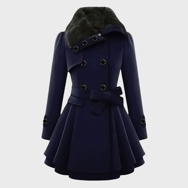 Trendy Ladies' Jacket - BellaVogue-Blue-S-The Livary