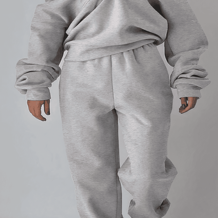 Comfortable Women's Tracksuit - Ava-Gray-S-The Livary