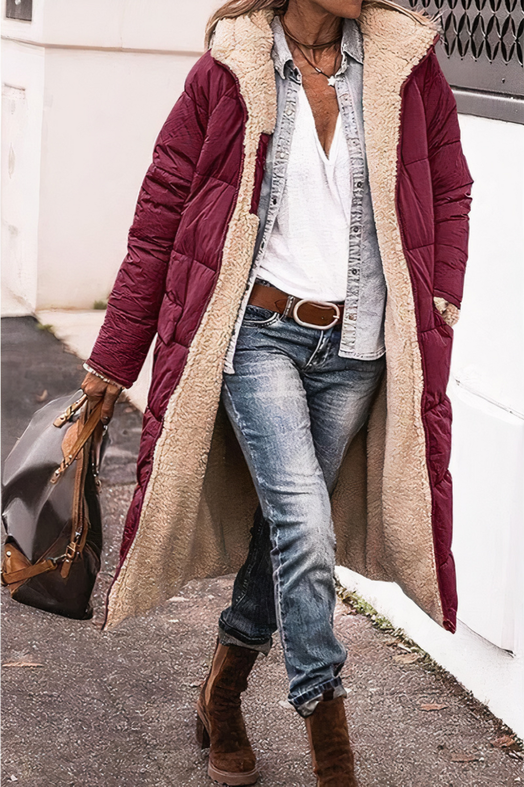 Reversible Parka - Nova-Bordeaux red-S-The Livary