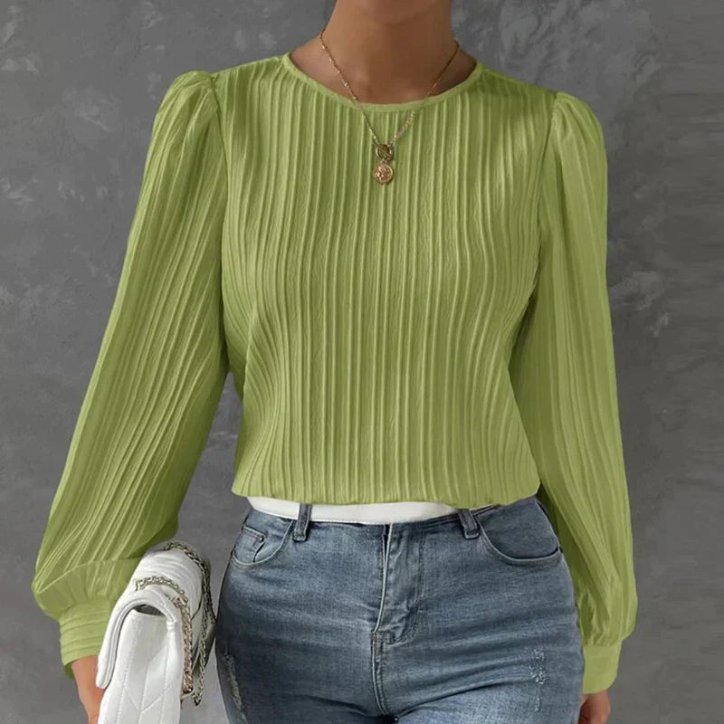 Stylish Comfortable Women's Sweater - Evelina-Green-S-The Livary