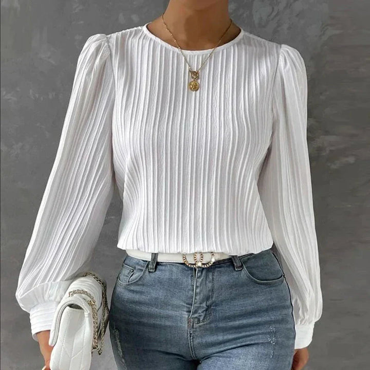 Stylish Comfortable Women's Sweater - Evelina-White-S-The Livary