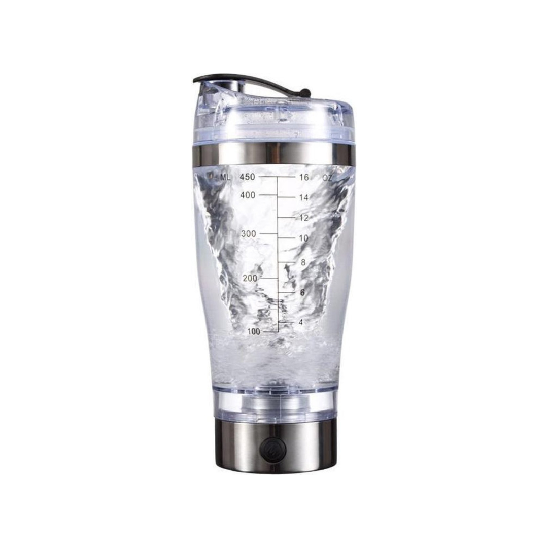 Electric Protein Shake Bottle (450 ml) - VoltMix-The Livary
