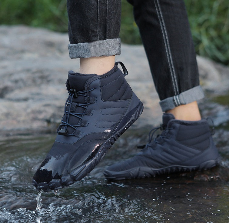 Outdoor Barefoot Boots - Luca-Black-4-The Livary