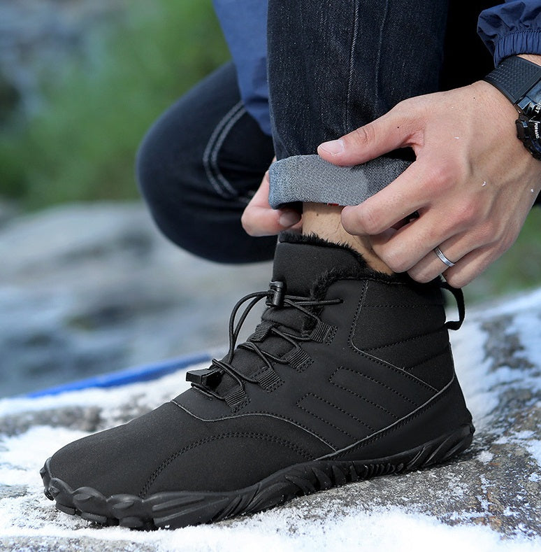 Outdoor Barefoot Boots - Luca-Black-4-The Livary