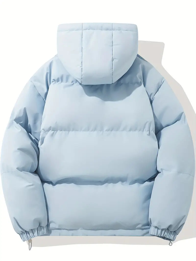 Warm Ladies Jacket with Hood - Aurelia-Pink-M-The Livary