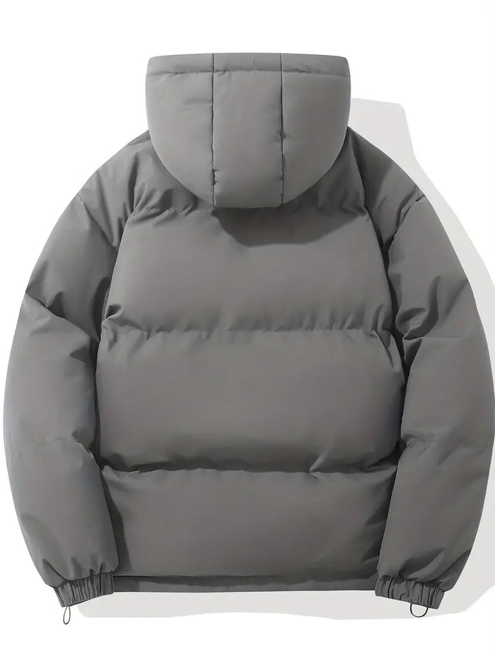 Warm Ladies Jacket with Hood - Aurelia-Pink-M-The Livary