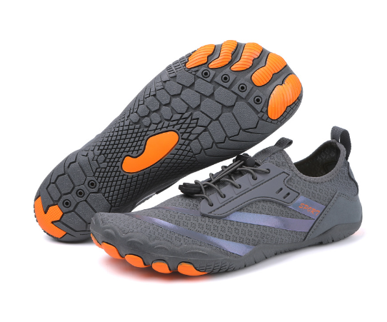 Breathable & Non-slip for Men and Women - Barefoot Shoes FlexStep-Gray-2.5-The Livary