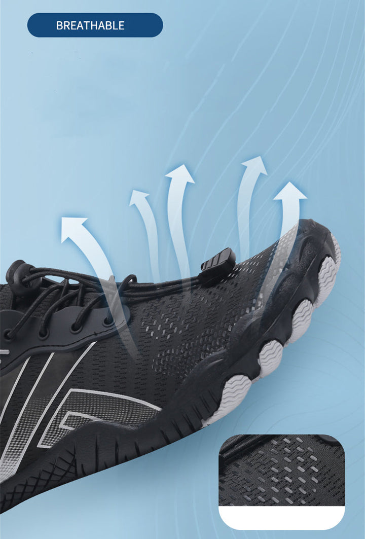 Breathable & Non-slip for Men and Women - Barefoot Shoes FlexStep-White-2.5-The Livary