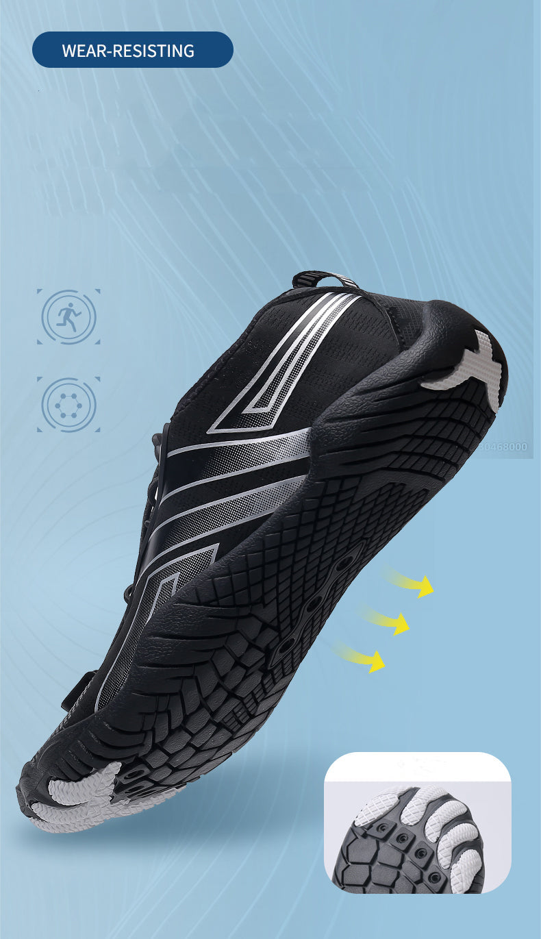 Breathable & Non-slip for Men and Women - Barefoot Shoes FlexStep-White-2.5-The Livary