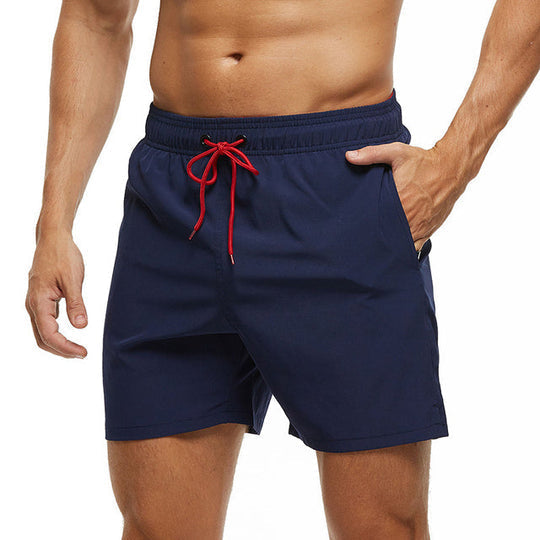 Comfortable Men's Swimming Shorts – Jace-Dark blue-S-The Livary
