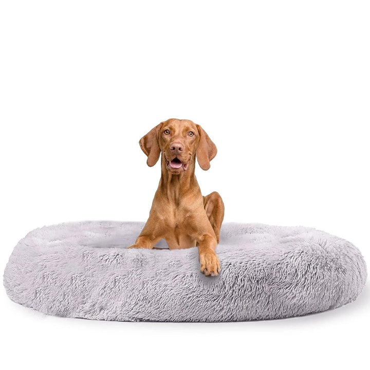 Calming Dog Bed - Snoozy-Anthracite-S (Ø 50 cm)-The Livary