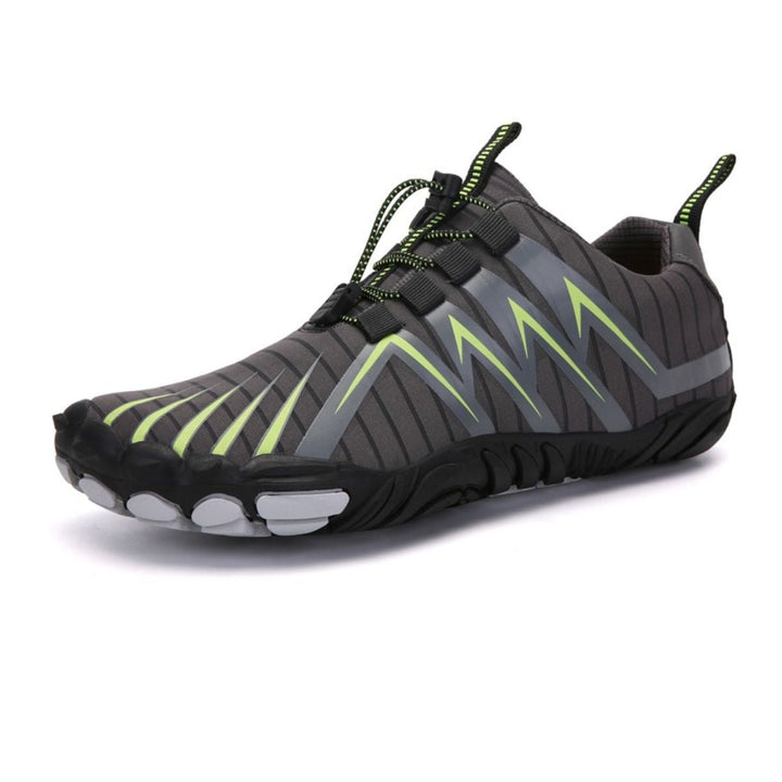 Flexible Barefoot Sneaker - Finn-Grey-4-The Livary