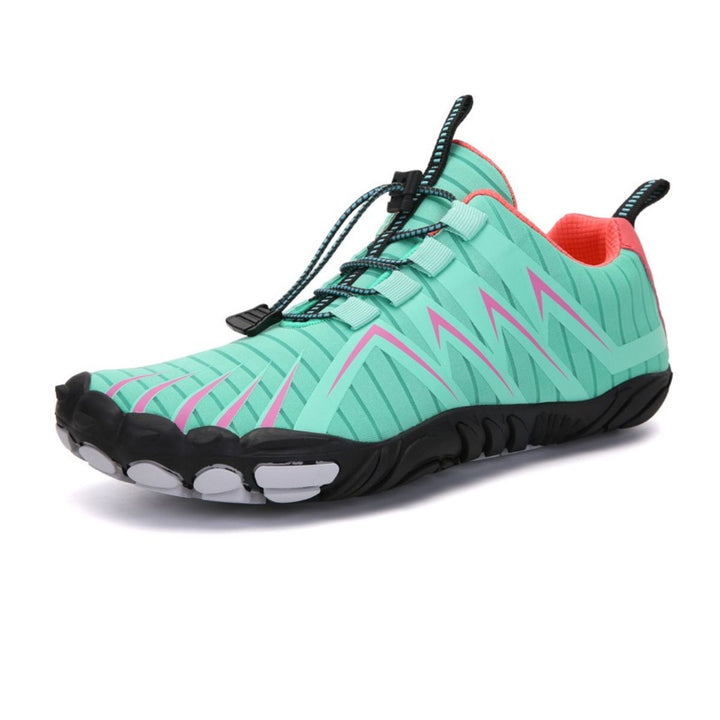 Flexible Barefoot Sneaker - Finn-Turquoise-4-The Livary