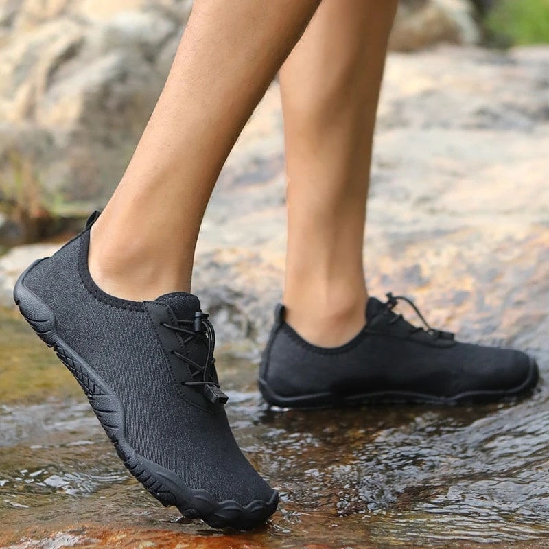 Barefoot Antislip Shoes - TerraStride-Blue-4.5-The Livary