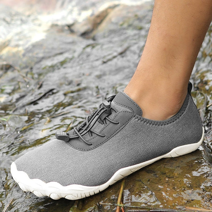 Barefoot sports shoes with non-slip sole – Leonis-Gray-2.5-The Livary