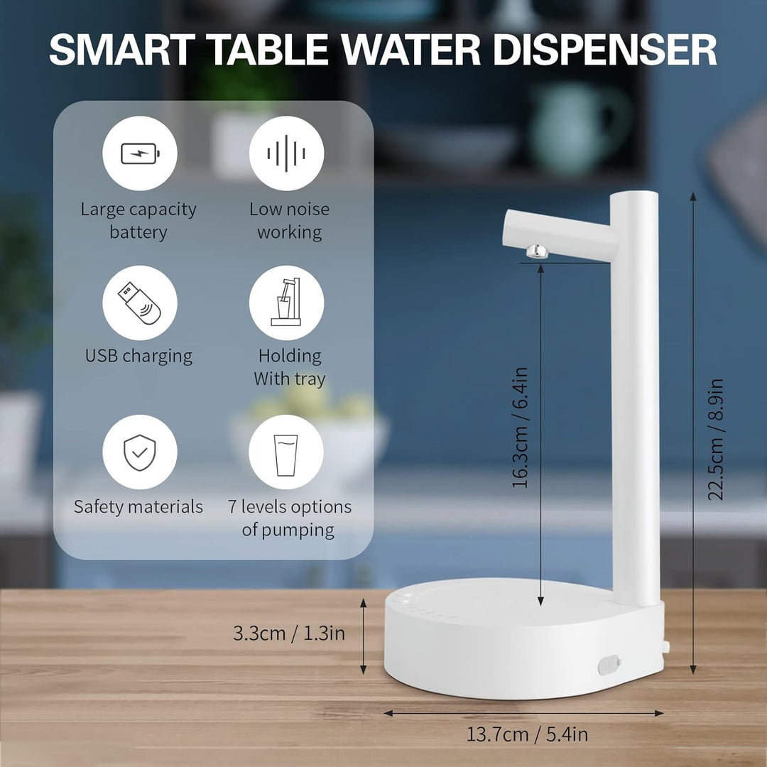 Drink Water with Ease, Straight from Your Bed - HydraTap™-Black-The Livary