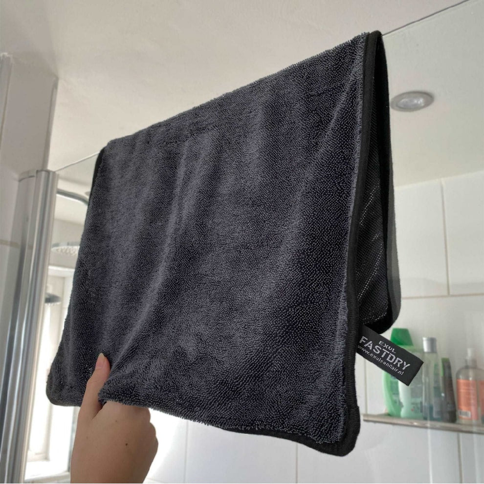 Super Absorbent Drying Cloth – DrySwift-Gray-The Livary