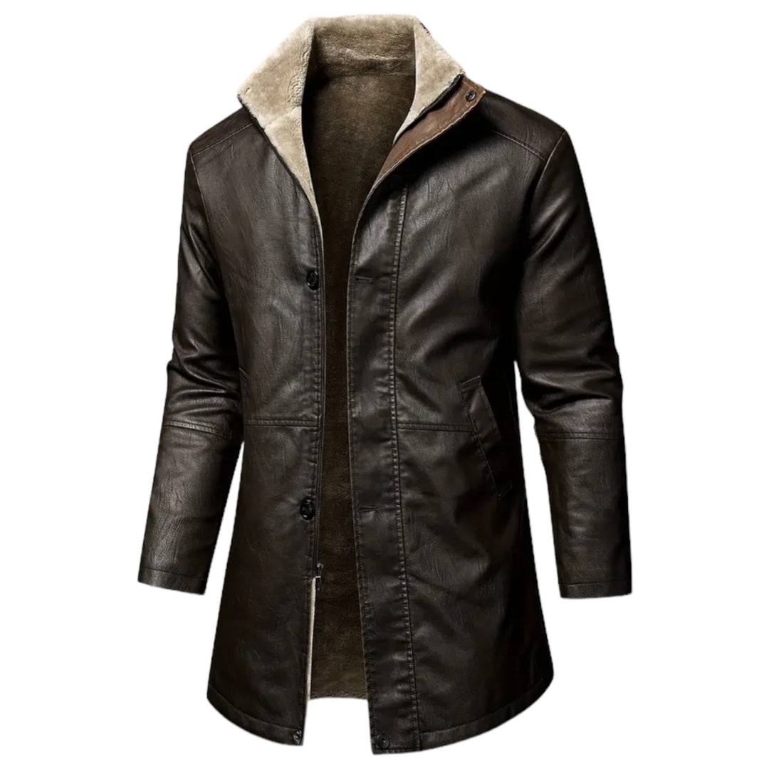 Motor jacket with Stylish Protection for Men - Stealth Phantom-Saddle brown-S-The Livary