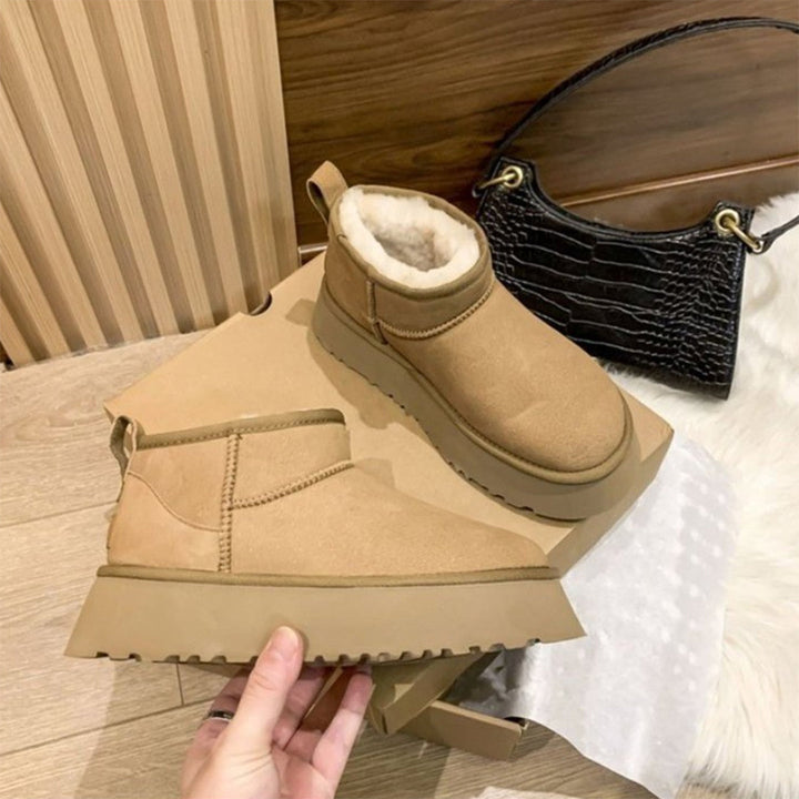 Warm and Waterproof Winter Boots for Women - Saga-Brown-3.5-The Livary
