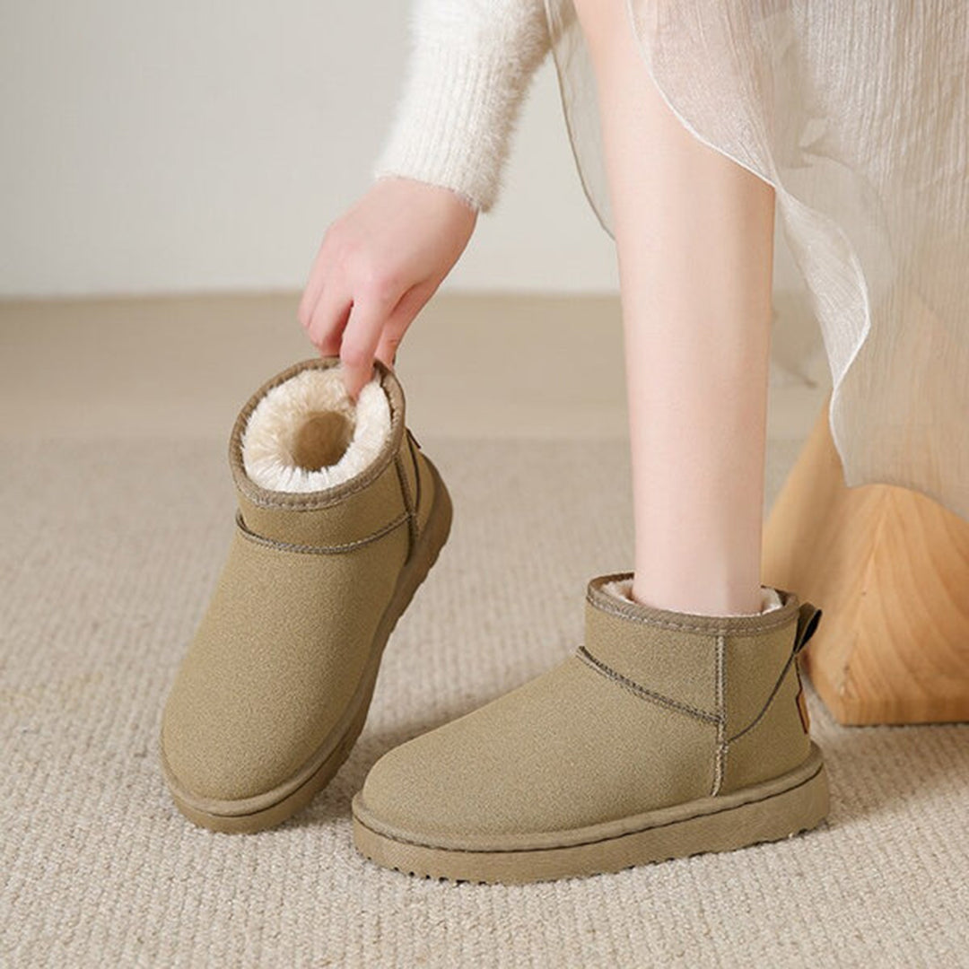 Warm and Waterproof Winter Boots for Women - Saga-Green-3.5-The Livary
