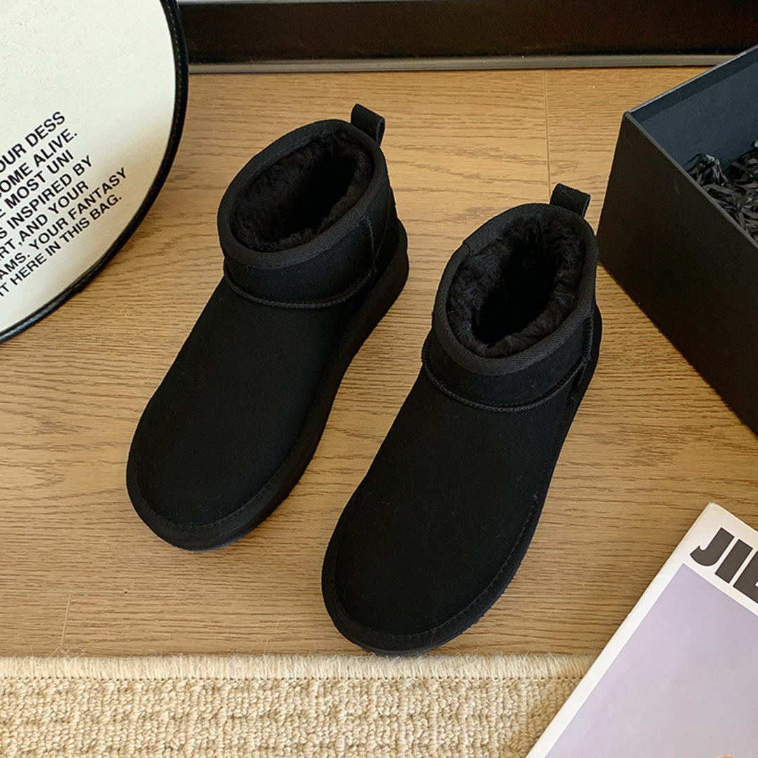 Warm and Waterproof Winter Boots for Women - Saga-Black-3.5-The Livary