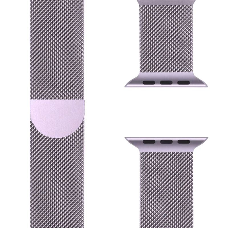 Milanese Apple Watch Band – SteelFlex-38mm | 40mm | 41mm | 42mm-Silver-The Livary