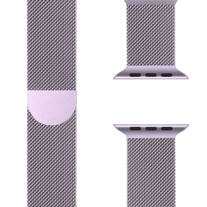 Milanese Apple Watch Band – SteelFlex-38mm | 40mm | 41mm | 42mm-Silver-The Livary