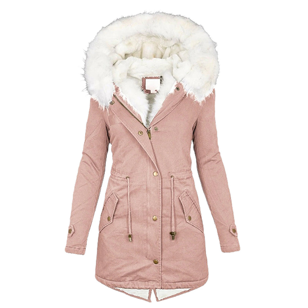 Warm and Stylish Winter Coat - Elin-Pink-S-The Livary