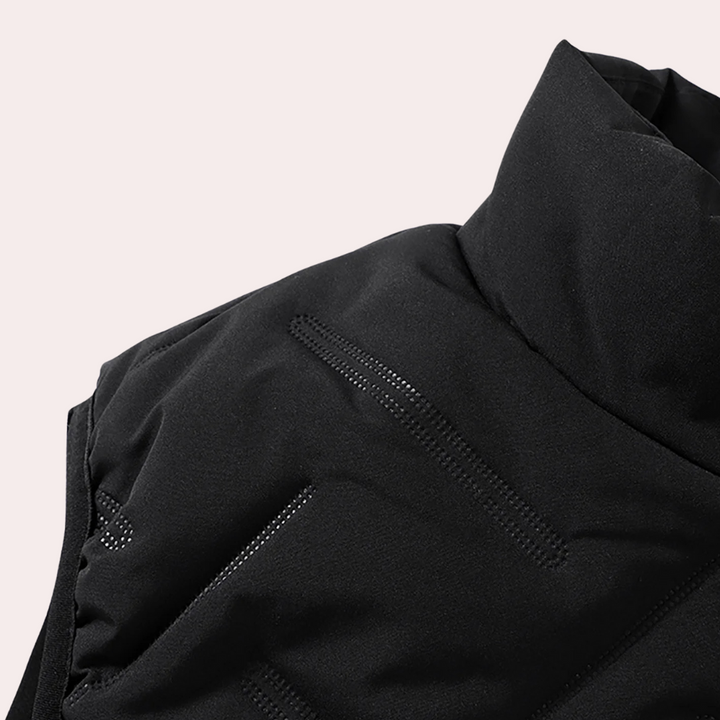 Comfortable Men's Bodywarmer - Daan-Black-S-The Livary