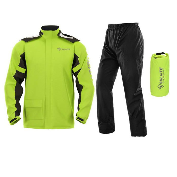 Waterproof Unisex Rain Suit – Stormex-Green-M-The Livary
