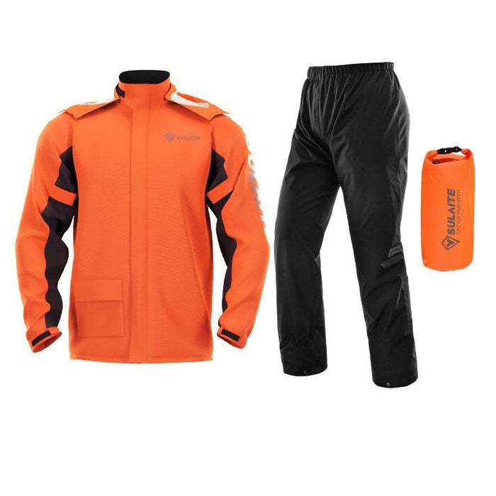 Waterproof Unisex Rain Suit – Stormex-Orange-M-The Livary