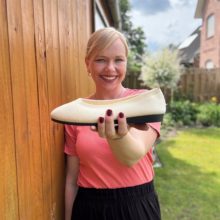 Orthopaedic Comfort Ballerinas – Melina-Velvet black-3.5-The Livary