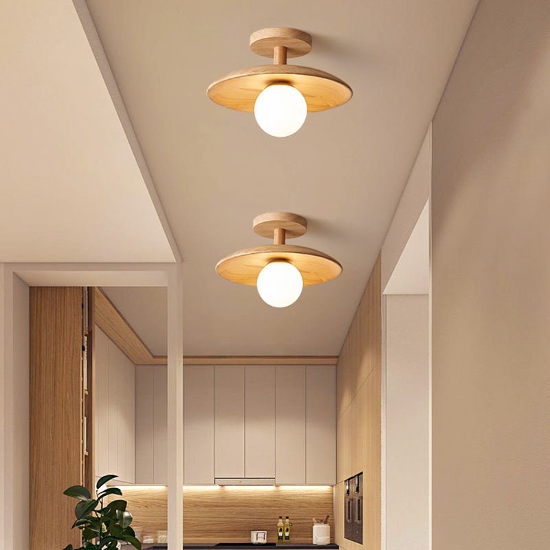 Stylish Japanese Ceiling Lamp - ZenGlow-The Livary
