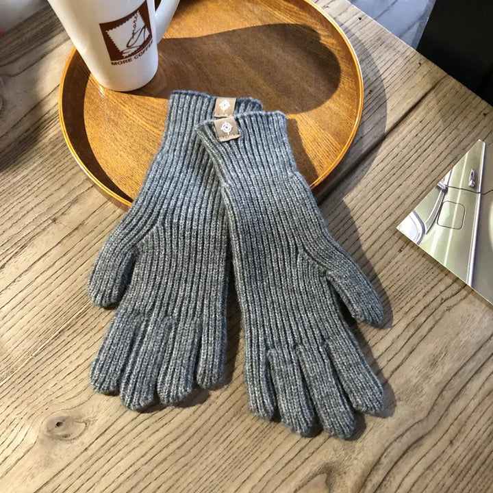Comfortable Women's Gloves - Isolde-Gray-The Livary