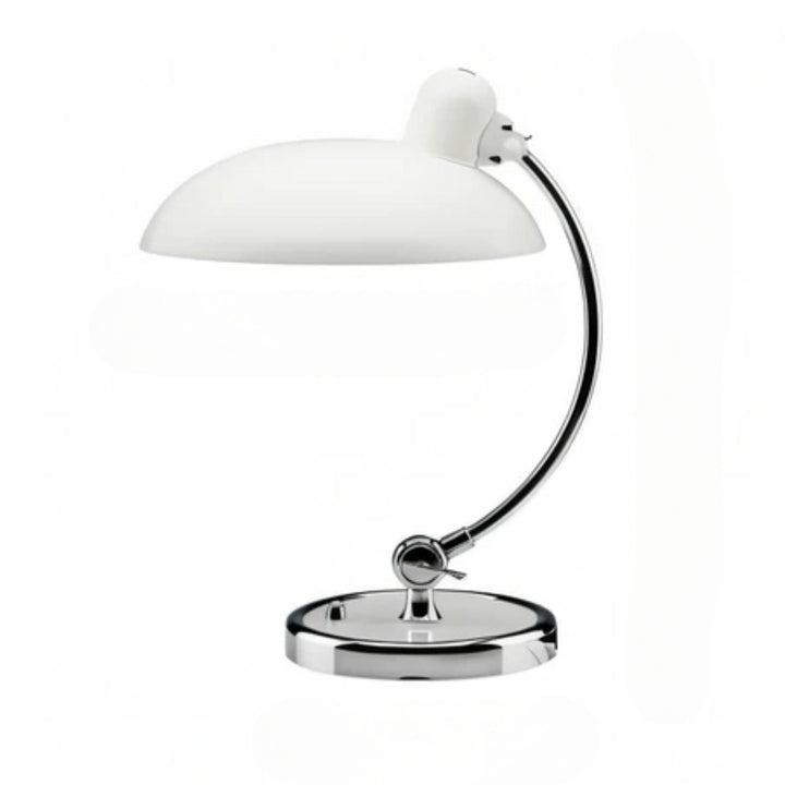 Adjustable Vintage Iron Desk Lamp – Virella-White-The Livary