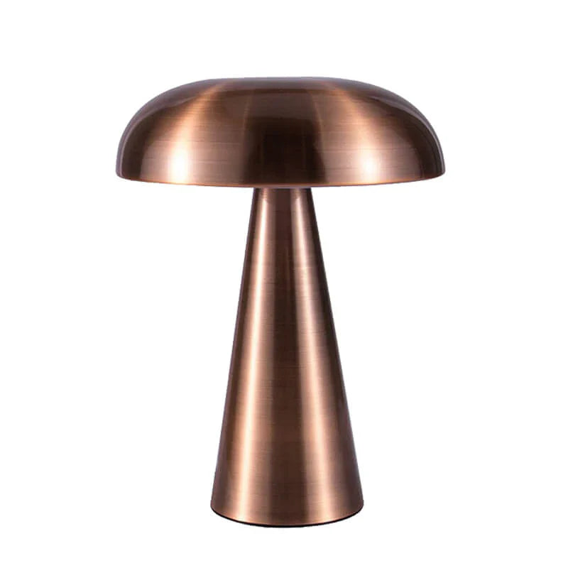 Stylish Portable Table Lamp - ShroomLite-Gold-The Livary