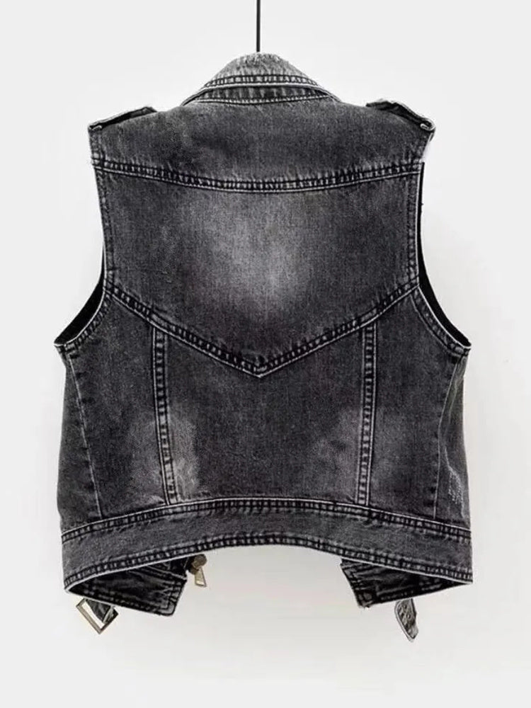 Cool Ladies Denim Jacket - Nova-S-The Livary