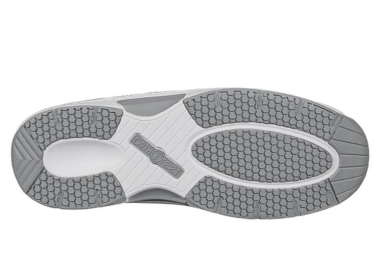 Ergonomic comfort shoes with orthopaedic support – Milena-Light grey-3-The Livary