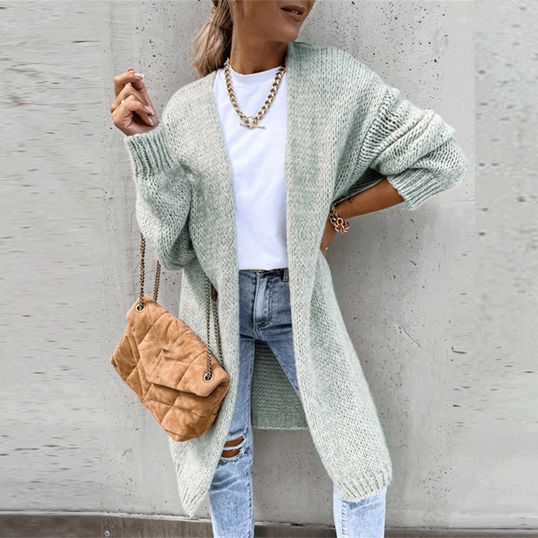 Classic Ladies Cardigan - Camile-Gray-S-The Livary