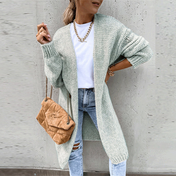 Classic Ladies Cardigan - Camile-Gray-S-The Livary