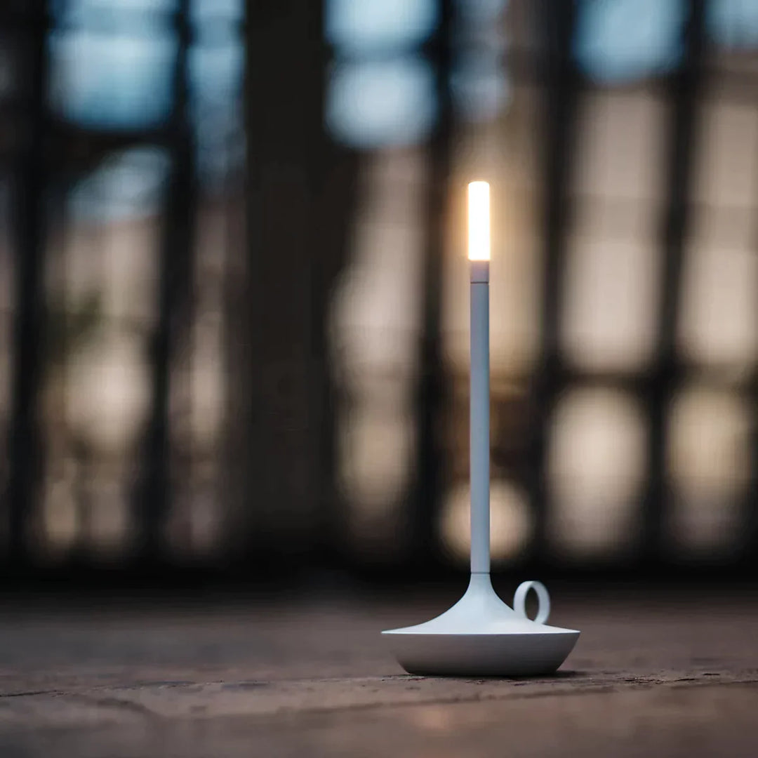 Subtle Table Lamp - Aurelia-White-The Livary