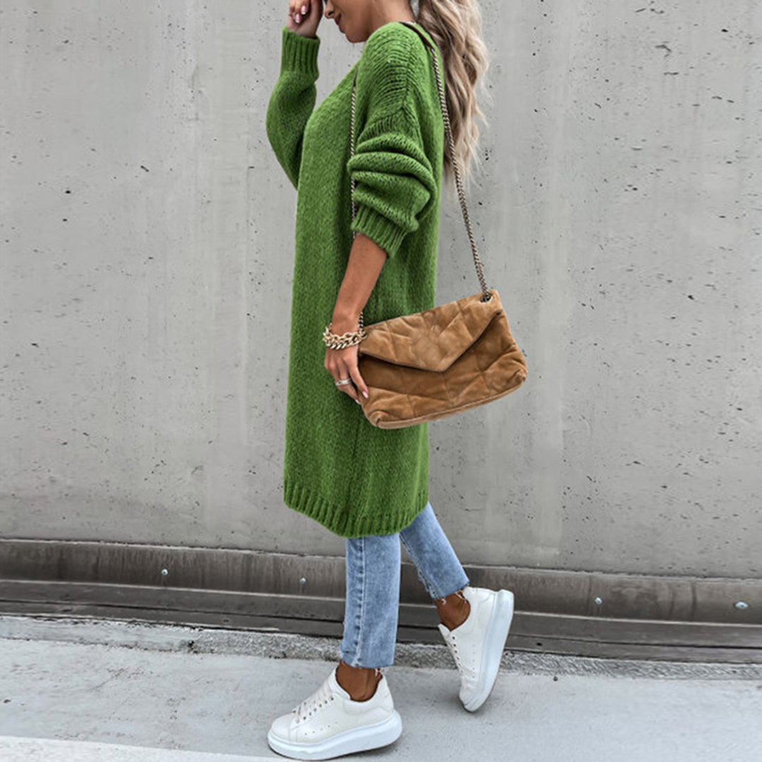 Classic Ladies Cardigan - Camile-Beige-S-The Livary