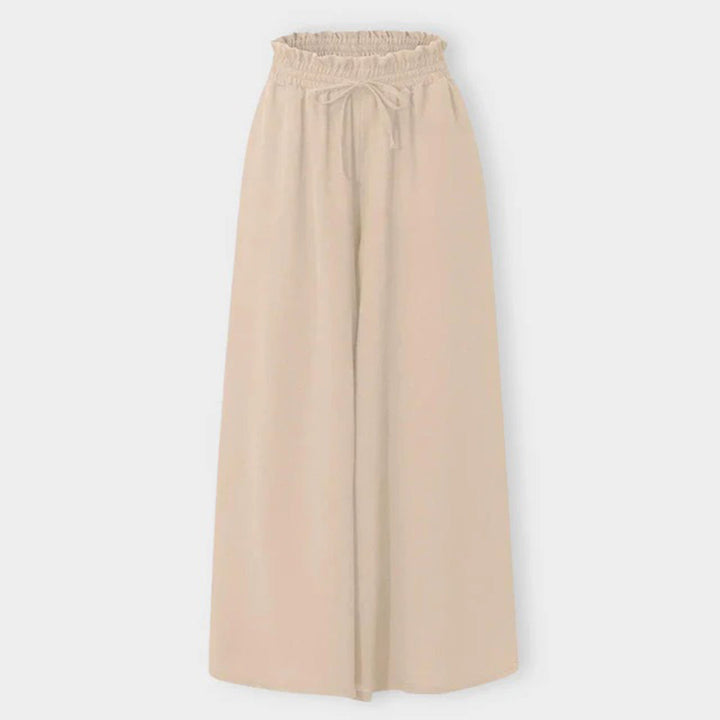 Casual High Waist Trousers for Women - Isla-Dark blue-S-The Livary