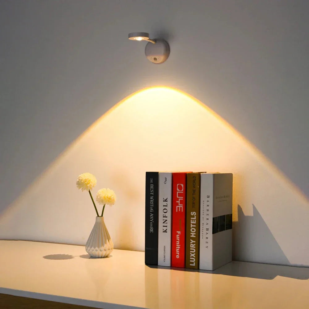 Wireless Motion Sensor Spotlight - LumaFlex-White-Touch Control-The Livary