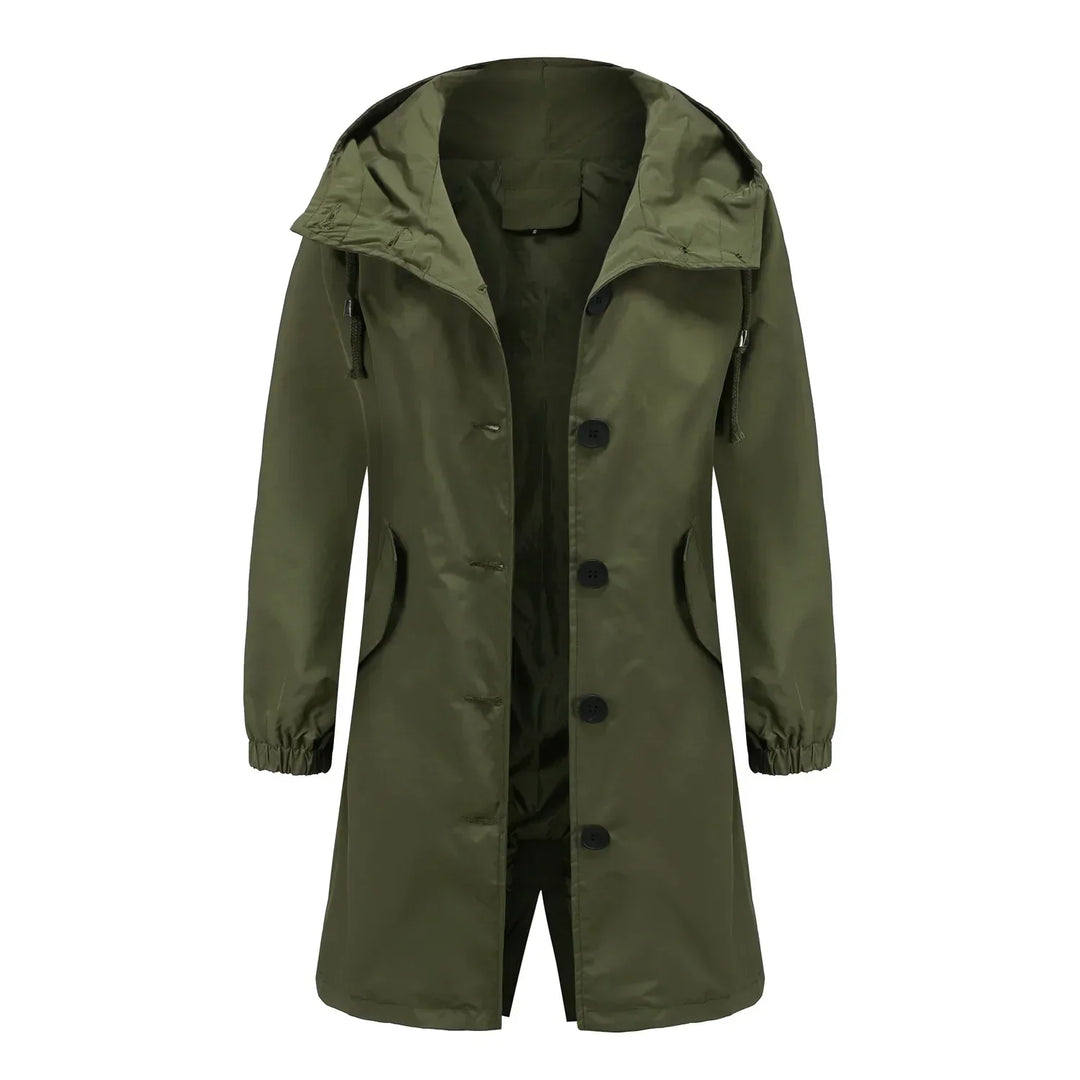Stylish Windproof Trench Coat - Livia-Light brown-S-The Livary