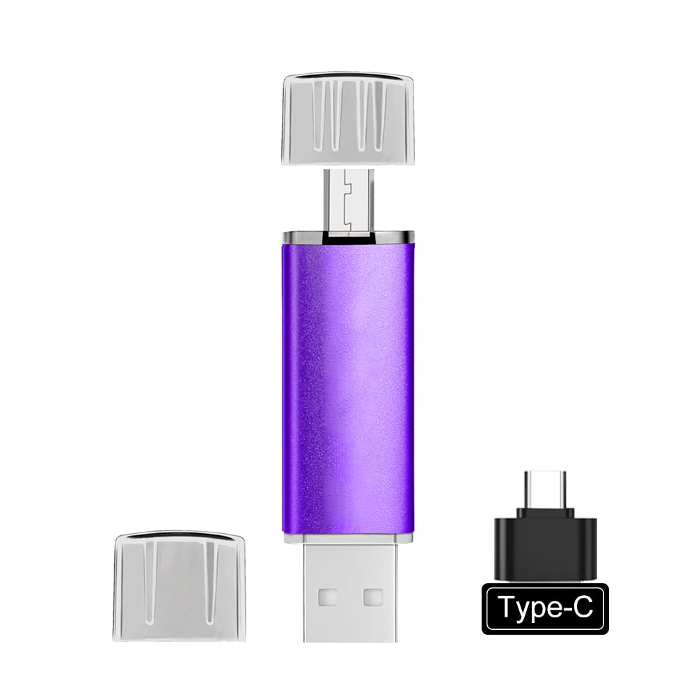 USB Flash Drive – DataKey-Purple-4GB-The Livary