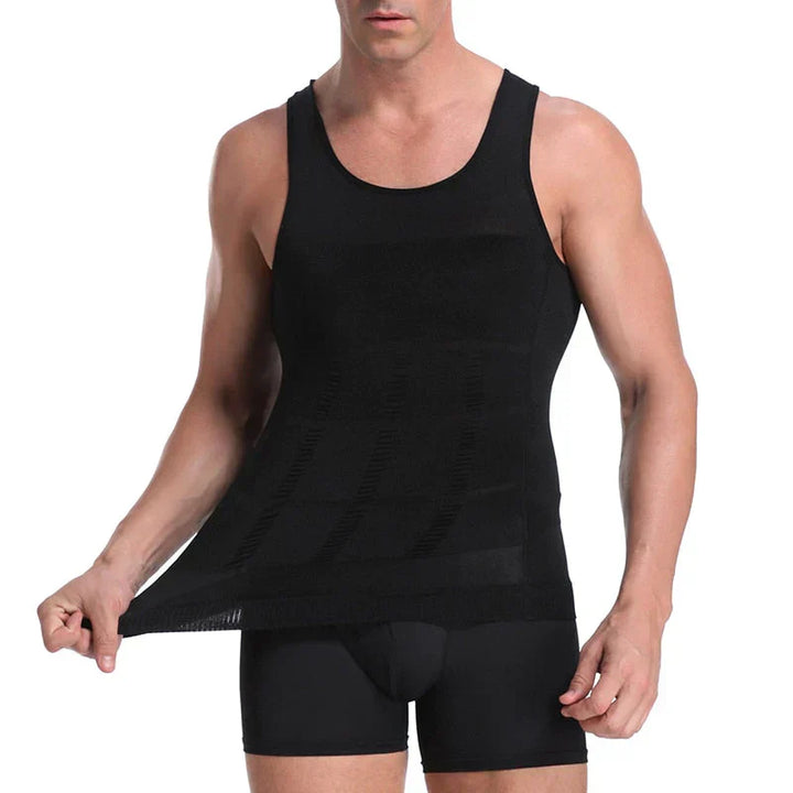Men's Compression Undershirt – Massimo-Black-S-The Livary